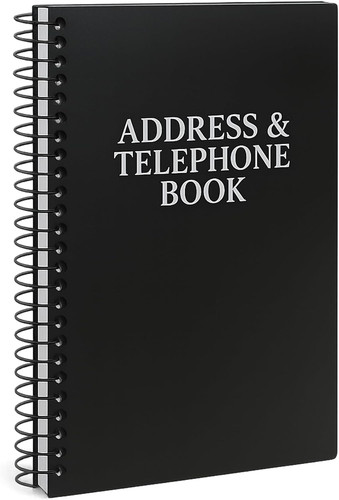 Spiral bound address - spiral-bound,
