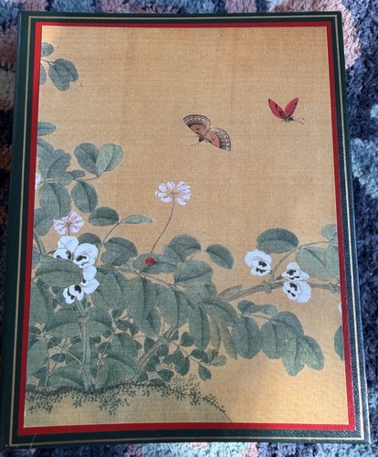Vintage butterfly floral - vintage,